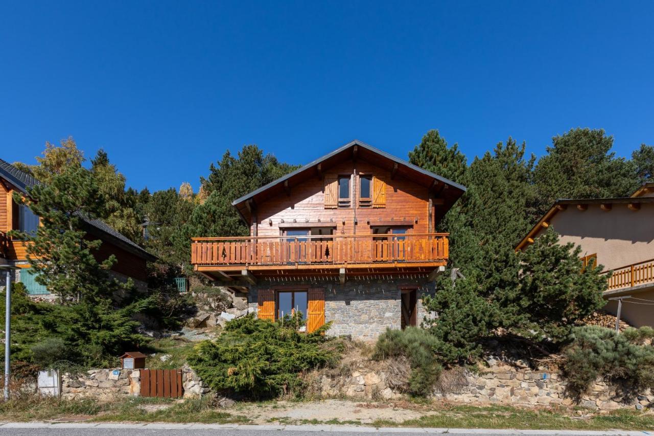 Chalet Les Tilleuls - Jolie Vue Montagne Et Lac Les Angles  Extérieur photo