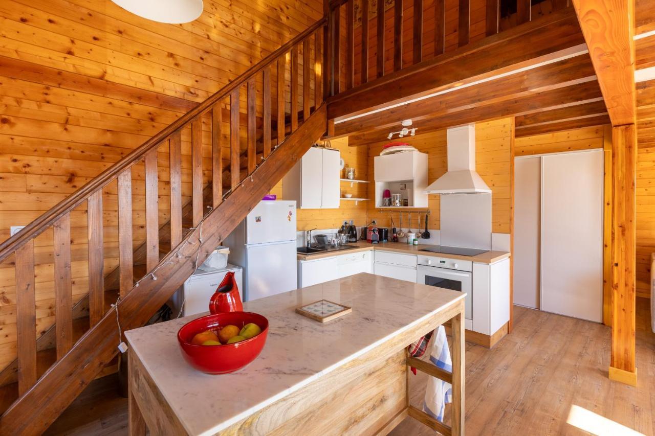 Chalet Les Tilleuls - Jolie Vue Montagne Et Lac Les Angles  Extérieur photo